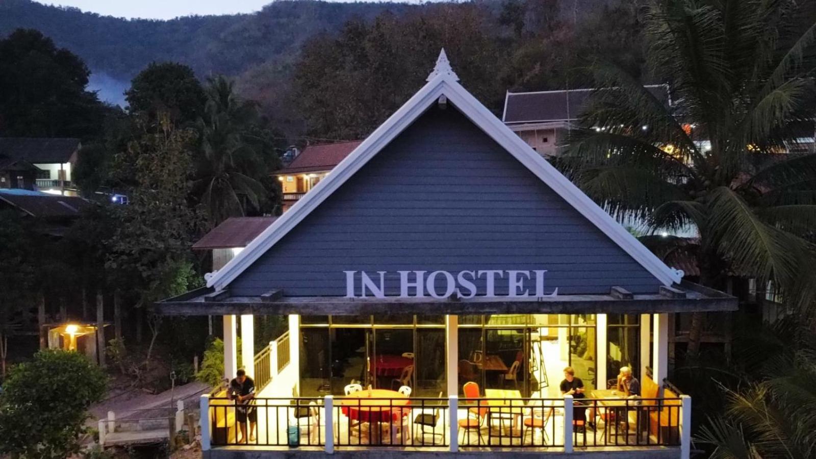 Inn Riverside Hostel Pb Pakbeng Ngoại thất bức ảnh